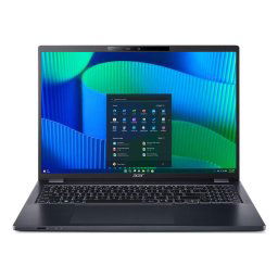 Notebook TravelMate P4 TMP416-53-TCO Intel Core Ultra 5 125U 16" RAM 32GB SSD 1TB Intel Graphics Fara sistem de operare Albastru