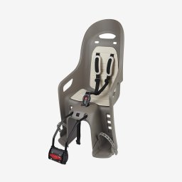 Scaun bebeluș bicicletă Gruvi fixare cadru Bej