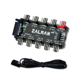 Fan HUB Zalman, 10 port x 4-pin PWM, SATA 12V, ZM-PWM10 FH