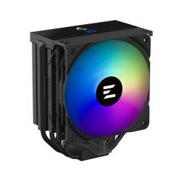 COOLER Zalman skt. skt. Intel si AMD, racire cu aer, vent. 120mm, 600 - 2000 RPM, 5 heatpipes, inaltime 159mm, iluminare RGB,CNPS13X DS BLACK (timbru verde 0.8 lei)