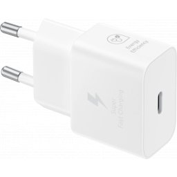 Incarcator retea Super Fast Charger 25W, port USB Type-C, fara cablu, Alb EP-T2510NWEGEU (timbru verde 0.18 lei)