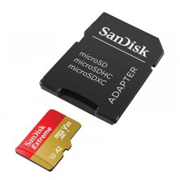 MEMORII. SD CARD Sandisk MICROSDXC 256GB CL10 SDSQXAV-256G-GN6MA, SDSQXAV-256G-GN6MA (timbru verde 0.03 lei)