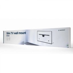 SUPORT de perete GEMBIRD, pt 1 TV/monitor, diag. max 37 - 80, fix, slim, max 50 kg, WM-S80F-01