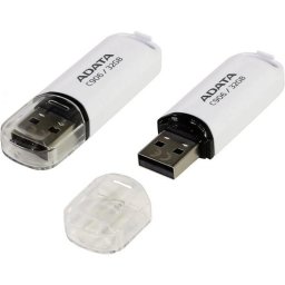MEMORII USB 2.0 Adata, 32GB, alb AC906-32G-RWB (timbru verde 0.03 lei)