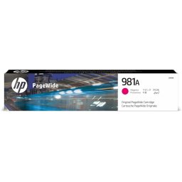 Cartus Cerneala Original HP Magenta, nr.981A, pentru PageWide 556dn556xhE55650dnMFP 586z586dn586fE58650zE58650dn, 6k, incl.TV 1.2incl.TV J3M69A