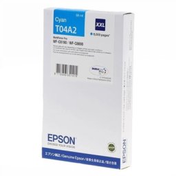 Cartus Cerneala Original Epson Cyan, T04A240, pentru WorkForce WF-C8190WF-C8690DWF, 8k, incl.TV 1.2incl.TV C13T04A240