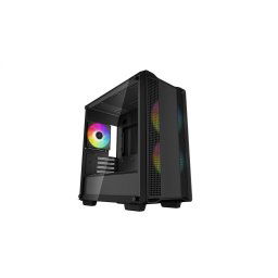 CARCASE DeepCool CC360 ARGB Middle Tower mATX, USB3.0xxxx1, USB2.0xxxx1, Audioxxxx1, negru, R-CC360-BKAPM3-G-1 (timbru verde 0.24 lei)