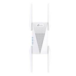RANGE EXTENDER TP-LINK wireless 5400Mbps, 1 port Gigabit, 4 antene externe, 2.4 / 5 si 6 GHz triple band, Wi-Fi 6, RE815XE (timbru verde 2 lei)