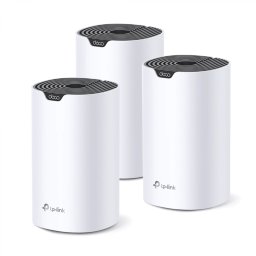 MESH TP-LINK, wireless, router AC1900, pt interior, 1900 Mbps, port LAN, WAN, 2.4 GHz 5 GHz, antena interna x 3, standard 802.11ac, Deco S7(3-pack) (timbru verde 2.00 lei)