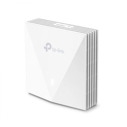 ACCESS POINT TP-LINK wireless AX3000 Mbps dual band Wall Plate WiFi 6, 2x10/100/1000 Mbps Ethernet Ports (1xPoE OUT)2 antene interne,IEEE802.3af/at PoE,de perete EAP650-Wall (timbru verde 0.8 lei)
