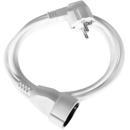 PRELUNGITOR Bachmann, Schuko x 1, conectare prin Schuko (T), cablu 5 m, 16 A, fara protectie, alb, BM-3402865 (timbru verde 0.18 lei)