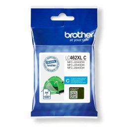 Cartus Cerneala Original Brother Cyan, LC462XLC, pentru MFC J2340MFC J3540MFC J3940, 1.5k, (timbru verde 0.15 lei), LC462XLC