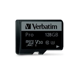 MEMORIE SD CARD VERBATIM 128GB CLASA 10 ADAPTOR INCLUS 47044 (TIMBRU VERDE 0.03 LEI)