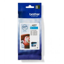 Cartus Cerneala Original Brother Cyan, LC427C, pentru MFC J5955MFC J6955MFC J6957, 1.5K, (timbru verde 0.15 lei), LC427C