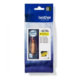 Cartus Cerneala Original Brother Yellow, LC427XLY, pentru MFC J5955MFC J6955MFC J6957, 5K, (timbru verde 0.15 lei), LC427XLY