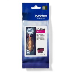 Cartus Cerneala Original Brother Magenta, LC427XLM, pentru MFC J5955MFC J6955MFC J6957, 5K, (timbru verde 0.15 lei), LC427XLM