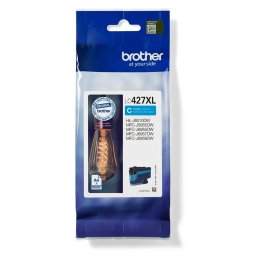 Cartus Cerneala Original Brother Cyan, LC427XLC, pentru MFC J5955MFC J6955MFC J6957, 5K, (timbru verde 0.15 lei), LC427XLC