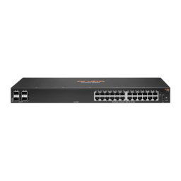 Hewlett Packard Enterprise Aruba 6100 24G 4SFP+ Managed L2 Gigabit Ethernet (10/100/1000) 1U Black, JL678A (timbru verde 2 lei)