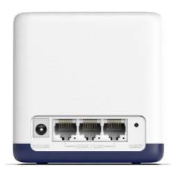 MESH MERCUSYS, wireless, router AC1900, pt interior, 1900 Mbps, port LAN si WAN Gigabit, 2.4 GHz 5 GHz, antena interna x 2, standard 802.11ac, Halo H50G(2-pack) (timbru verde 2.00 lei)