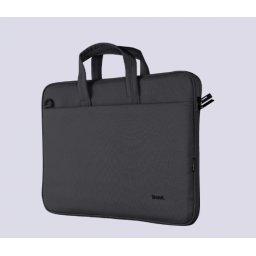 GEANTA TRUST, pt. notebook de max 16 inch, 1 compartiment, buzunar frontal, 410 x 290 x 40 mm, poliester, negru, TR-24447