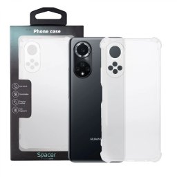 Husa Huawei telefon Nova 9, transparent, tip back cover, protectie suplimentara antisoc la colturi, material flexibil TPU, SPPC-HU-N9-CLR