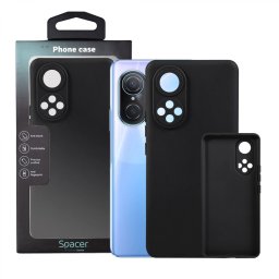 Husa Huawei telefon Nova 9, negru, tip back cover, material flexibil TPU, SPPC-HU-N9-TPU