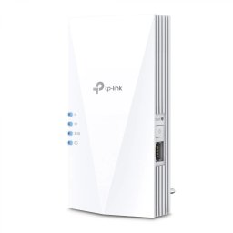 RANGE EXTENDER TP-LINK wireless AX1500, 1500Mbps, 1 port Gigabit, 2 antene interne, 2.4 / 5Ghz dual band, Wi-Fi 6, RE500X (timbru verde 2 lei)