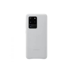 HUSA Smartphone Samsung, pt Galaxy S20 Ultra, tip back cover (protectie spate), piele, ultrasubtire, gri, EF-VG988LSEGEU