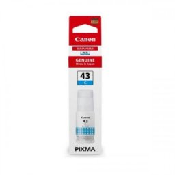 Cartus Cerneala Original Canon Cyan, GI-43C, pentru Pixma G540G640, 3.7K, (timbru verde 0.15 lei), 4672C001AA