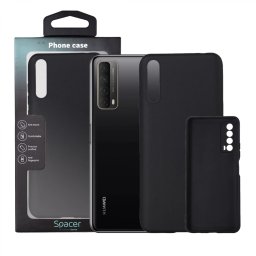 Husa Huawei telefon P Smart S, negru, tip back cover, material flexibil TPU, SPPC-HU-P-SS-TPU