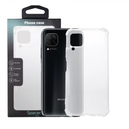 Husa Huawei telefon P 40 Lite, transparent, tip back cover, protectie suplimentara antisoc la colturi, material flexibil TPU, SPPC-HU-P-40L-CLR