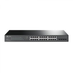 Switch TP-Link 24 Porturi Gigabit Smart POE+ 250W, 4 x SFP, TL-SG2428P (timbru verde 2 lei)