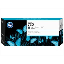 Cartus Cerneala Original HP Matte Black, nr.730, pentru Designjet T1600Designjet T1700Designjet T2600, 300ml, (timbru verde 0.15 lei), P2V71A