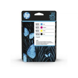 Combo-Pack Original HP CMYK, 6ZC65AE, pentru OfficeJet Pro 25127681008600A86108620, , (timbru verde 0.60 lei), 6ZC65AE