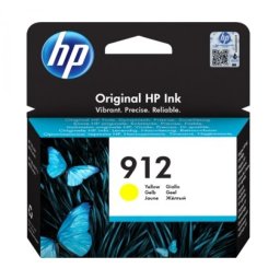 Cartus Cerneala Original HP Yellow, nr.912, pentru OfficeJet 80138023, 0.315K, (timbru verde 0.15 lei), 3YL79AE