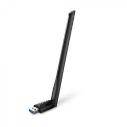 ADAPTOR RETEA TP-LINK AC1300, extern wireless 2.4 GHz 5 GHz, USB 3.0, port, 1300 Mbps, antena externa x 1, Archer T3U Plus (timbru verde 0.18 lei)