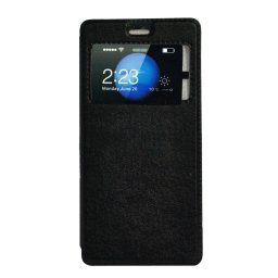 Husa Huawei telefon P9, negru, tip magnetica, tip portofel, SPT-M-HW.P9