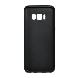 Husa Samsung S8 Spacer, negru, grosime 1 mm, material flexibil TPU, ColorFull Matt Ultra negru SPT-MUT-SA.S8