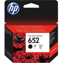 Cartus Cerneala Original HP Black, nr.652, pentru DESKJET 2135 AIO, , (timbru verde 0.15 lei), F6V25AE