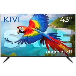 43, FHD, Android TV 11, Black, 1920x1080, 60 Hz, Sound 2x12W, 53 kWh/1000h , BT5.1, HDMI ports 4, 24 months