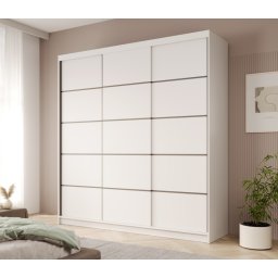 Dulap cu usi glisante, 200x58x215 cm, Greta 200, ADRK Furniture