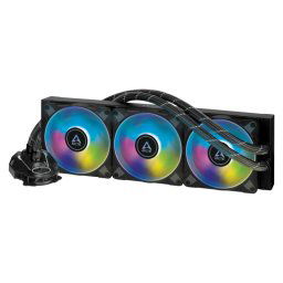 Cooler Arctic Liquid Freezer II - 360 A RGB- compatibil skt Intel si AMD- racire cu lichid- ventilator 120 mm x 3- 1800 rpm- il