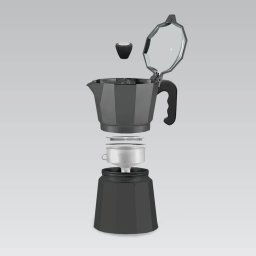 Espressoare pentru aragaz Maestro 6 cup coffee machine MR-1666-6-BLACK black