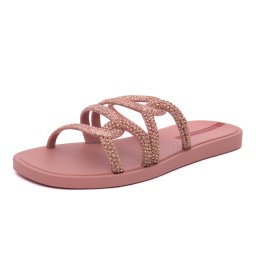 Papuci dama din cauciuc, Ipanema, 9B27286-BB956 C5-K, roz prafuit