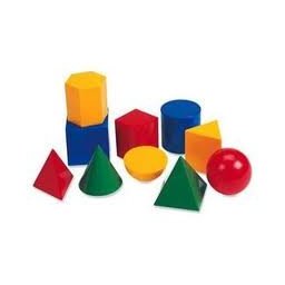 Corpuri Geometrice Din Plastic - 10 Piese
