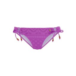 LASCANA Slip costum de baie maro / auriu / lila
