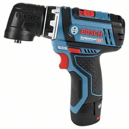 Bosch Bosch Powertools Professional GSR 12V-15 FC Flexiclick cordless screw driller + case + 2 Batteries 2.0Ah - 06019F6001