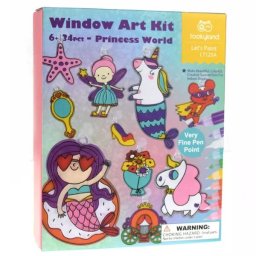 Tookyland: set de pictat sticlă - prințese