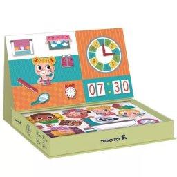 Tooky Toy: Puzzle magnetic în cutie - o zi superbă