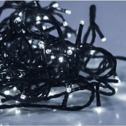 Dekortrend Basic: Ghirlandă luminosă exterioară, 1000 LED-uri, lumină albă rece